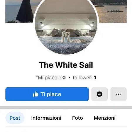 The White Sail - Mondello Apartment With Terrace - Casa Di Vincenzo E Andrea Exterior photo
